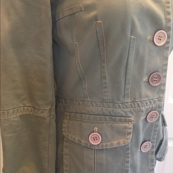 Marc Jacobs green military jacket - Picture 5 of 8